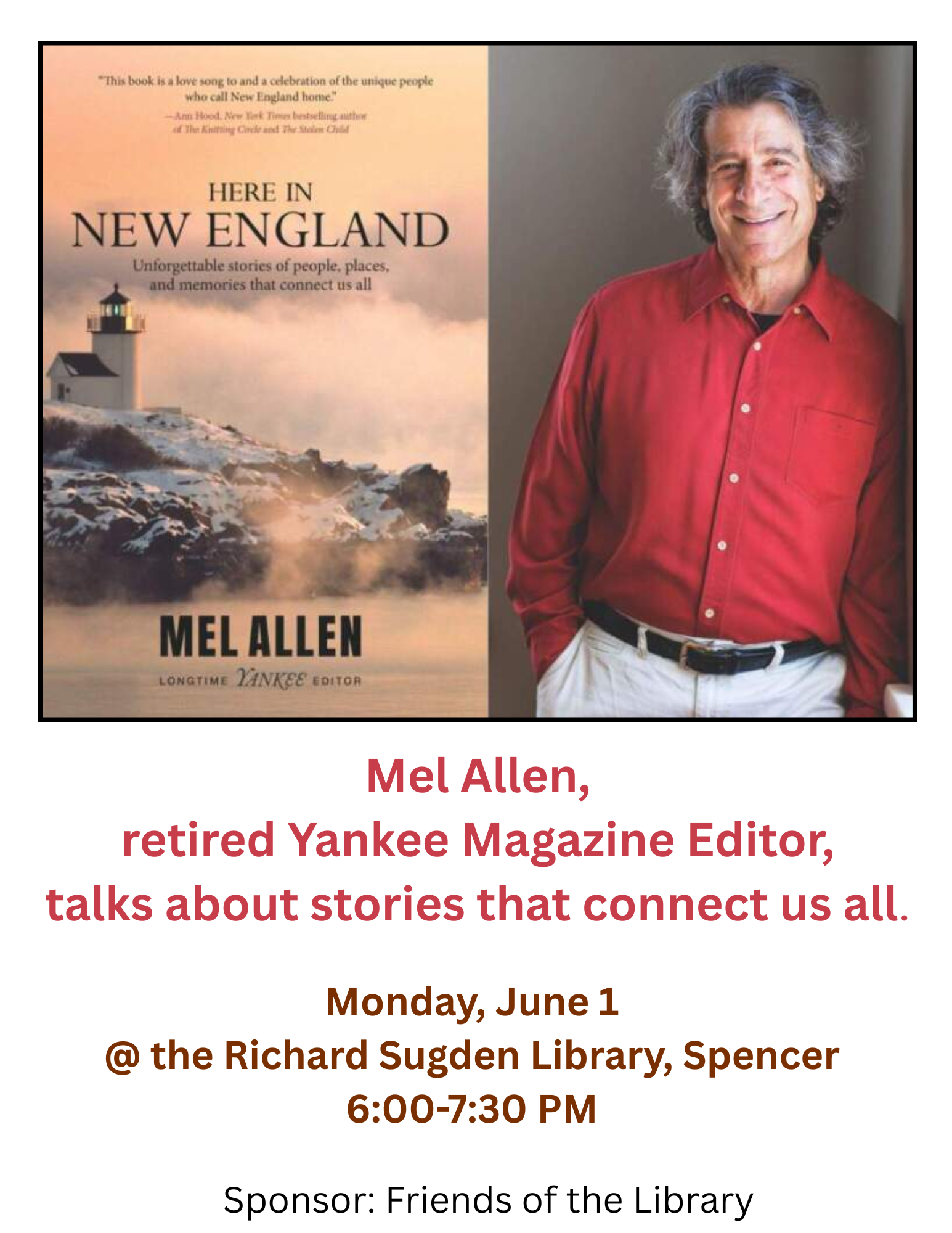 Mel Allen Yankee Magazine Editor 6-1-26 with his pic